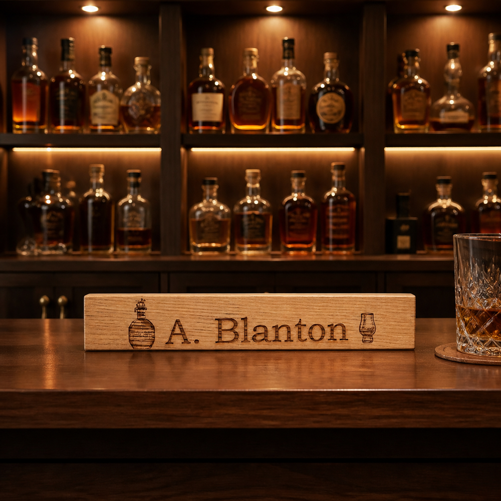 Blanton's Barrel Stave Plaque — The Official Blanton's Bourbon Shop